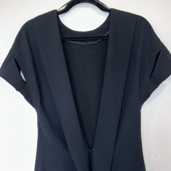 IRO Hilda Cut Out Shift Open Back Dress Black - Picture 6 of 12